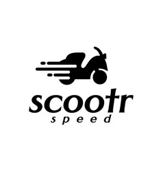 Scooter Motor Transportation Logo Design