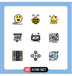 Set 9 Modern Ui Icons Symbols Signs For Am