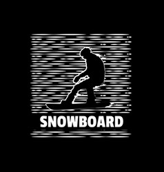 Snowboard Design Isolated