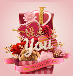 Happy Valentines Day Gift Box