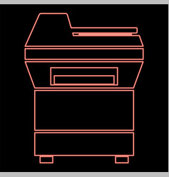 Neon Copy Machine Printer Copier For Office