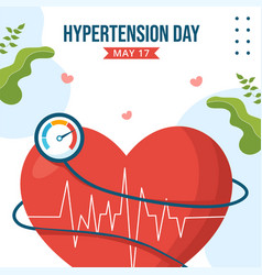 World Hypertension Day Social Media Background