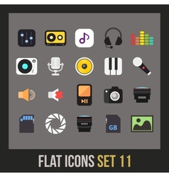 Flat Icons Set 11