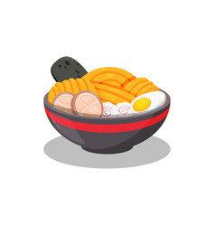 Ramen Japan Food Design With Cartoon