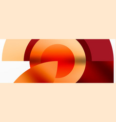 Vibrant Red And Orange Logo With Circular Design