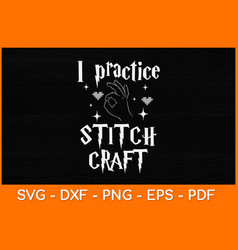 I Practice Stitch Craft Cross Stitching