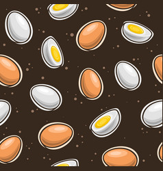 Eggs Seamless Pattern