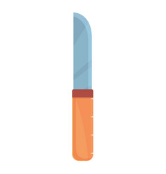 Extreme Tourism Knife Icon Cartoon