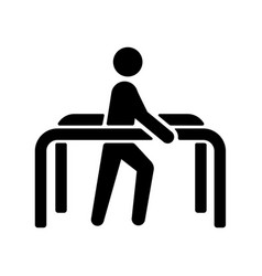 Rehabilitation Physical Therapy Exercise Icon