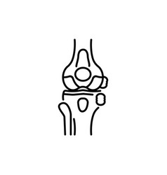 Infectious Arthritis Color Line Icon Pictogram