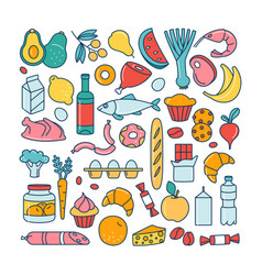 Grosery Supermarket Goods Pattern Store Food