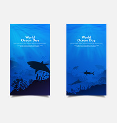 Lets Save Our Oceans World Oceans Day Design