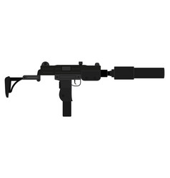 Submachine Machine Hand Gun Weapons Stock