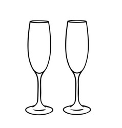 Champagne Glass Icon Image