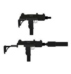 Submachine Machine Hand Gun Weapons Stock