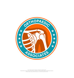 Orthopaedic Associates Logo With Bones