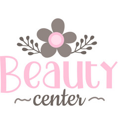 Beauty Center Floral Banner