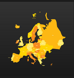 Political Map Of Europe