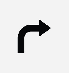 Turn Right Arrow Icon