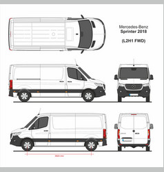 Mercedes Sprinter Cargo Van L2h1 Fwd 2018