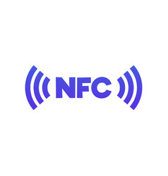 Nfc Wireless Payment Icon Or Badge Design