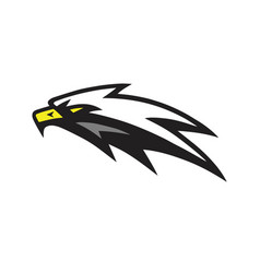 Eagle mascot character design set Royalty Free Vector Image