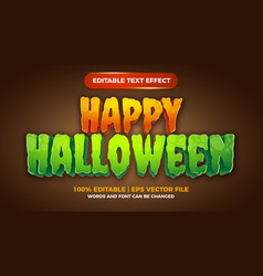 Happy Halloween Comic Certoon Game Editable Text