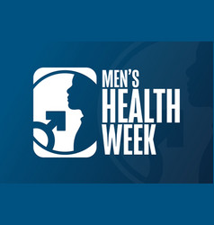 Men S Health Week Holiday Concept Template