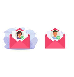 Approved Account Email Message Icon Identity User