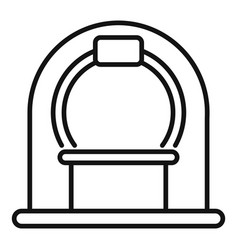 Mri Scan Device Icon Outline Clinic