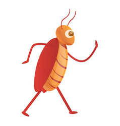 Cockroach Kitchen Icon Cartoon Style