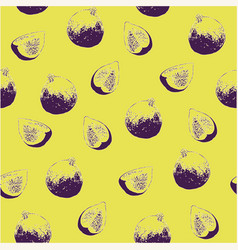 Figs Geometric Abstract Seamless Pattern