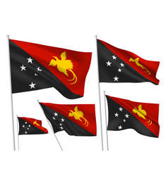 Flags Of Papua New Guinea