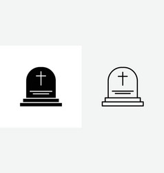 Tombstone Icon Set