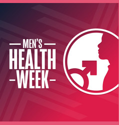 Men S Health Week Holiday Concept Template