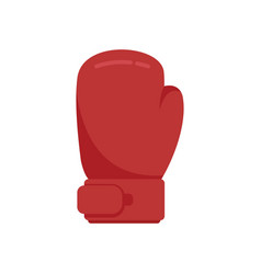 Boxing Glove Icon Flat Punch Fight