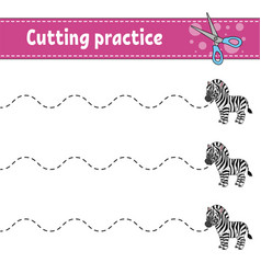 Cutting Practice For Kids Education Developing