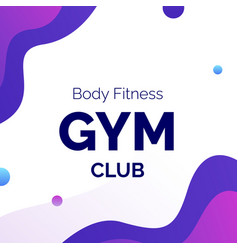 Gradient Gym Design Template