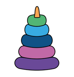 Pile Rings Baby Toys Icon