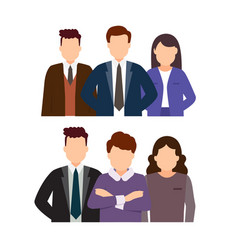 Group Of Working People Avatar