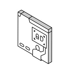 Ad Exchange Isometric Icon