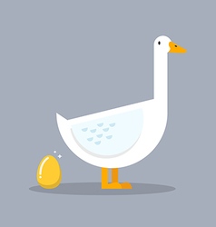 White Goose And Golden Egg