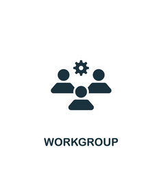 Workgroup Icon Monochrome Simple Icon