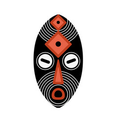 African Culture Black Mask