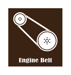 Engine Belt Icon