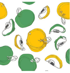 Fruits And Vegetables Seamless Pattern