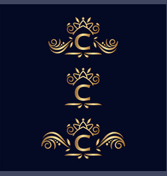 Royal Luxury Ornate Logo Letter C