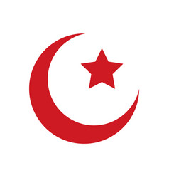 Crescent Moon And Star Islam Symbol