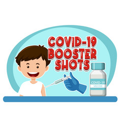 Booster Shorts Covid19 Vaccine Logo