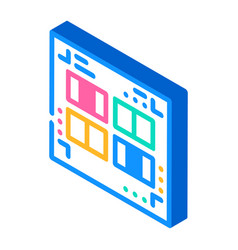 Prefabricated Printing Catalogs Isometric Icon